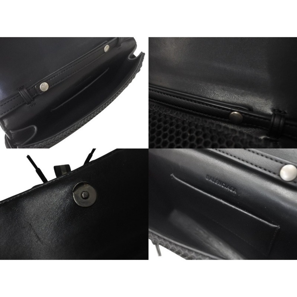 BALENCIAGA Sneaker Headphone Holder Shoulder Bag Black - Picture 6 of 7